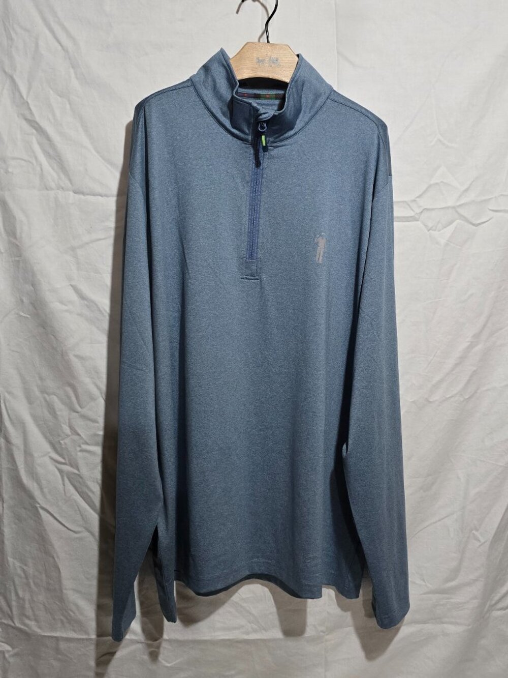 William Murray Men's Performance 1/4 Zip - Blue - Sz 2XL*